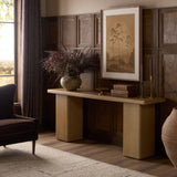 Pecos Console Table, Light Wash by Four Hands-Furniture - Accent Tables-High Fashion Home