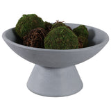 Pedestal Bowl, Pale Blue-Accessories-High Fashion Home