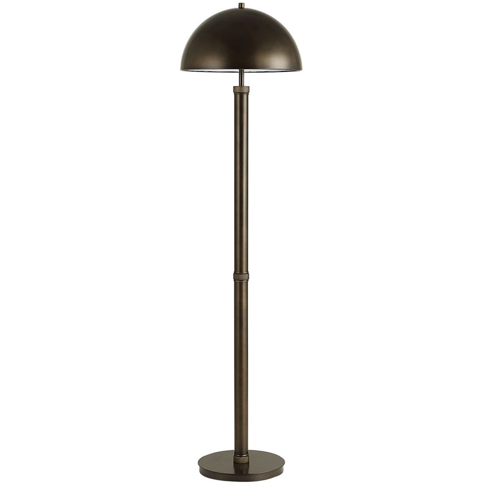 Pedro Floor Lamp, Dark Bronze-Lighting-High Fashion Home