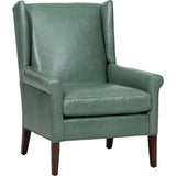 Pedro Leather Chair, Lamont Rainforest