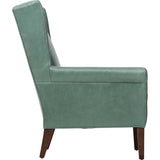 Pedro Leather Chair, Lamont Rainforest