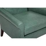 Pedro Leather Chair, Lamont Rainforest