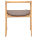 Peker Dining Chair, Brown/Natural, Set of 2-Furniture - Dining-High Fashion Home