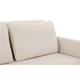 Pellicano Sofa, Cream-Furniture - Sofas-High Fashion Home