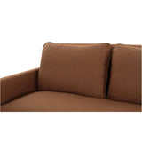 Pellicano Sofa, Terracotta-Furniture - Sofas-High Fashion Home