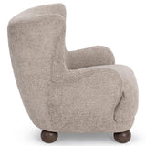 Penelope Accent Chair, Mushroom Taupe-Furniture - Chairs-High Fashion Home