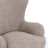 Penelope Accent Chair, Mushroom Taupe-Furniture - Chairs-High Fashion Home