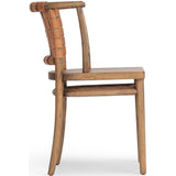 Penelope Leather Dining Chair, Haven Tobacco, Set of 2-Furniture - Dining-High Fashion Home