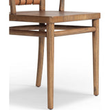 Penelope Leather Dining Chair, Haven Tobacco, Set of 2-Furniture - Dining-High Fashion Home