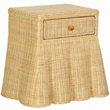 Pentra Rattan Nightstand, Natural-Furniture - Storage-High Fashion Home
