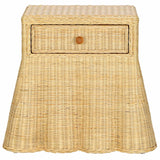 Pentra Rattan Nightstand, Natural-Furniture - Storage-High Fashion Home