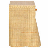 Pentra Rattan Nightstand, Natural-Furniture - Storage-High Fashion Home