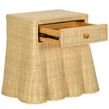 Pentra Rattan Nightstand, Natural-Furniture - Storage-High Fashion Home
