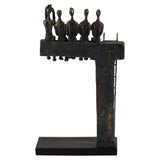 People on Ledge, Bronze-Accessories-High Fashion Home