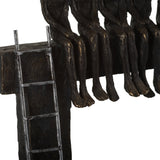 People on Ledge, Bronze-Accessories-High Fashion Home