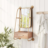 Peralta Mirror Shelf, Brass-Accessories-High Fashion Home