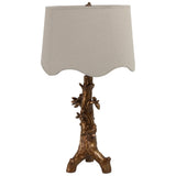 Perched Birds Table Lamp, Gold-Lighting-High Fashion Home