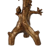 Perched Birds Table Lamp, Gold-Lighting-High Fashion Home