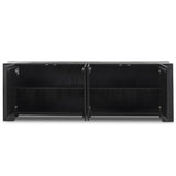 Perot Sideboard, Aged Black by Four Hands-Furniture - Storage-High Fashion Home