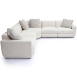 Perry Modular L-Sectional, Cream