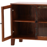 Persea Sideboard, Distressed Medium Brown