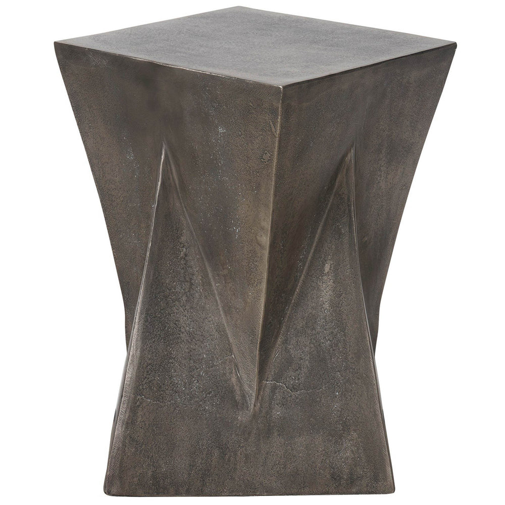 Persephone Side Table, Gold-Furniture - Accent Tables-High Fashion Home