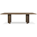 Pershing Dining Table, Weathered Acacia by Four Hands-Furniture - Dining-High Fashion Home