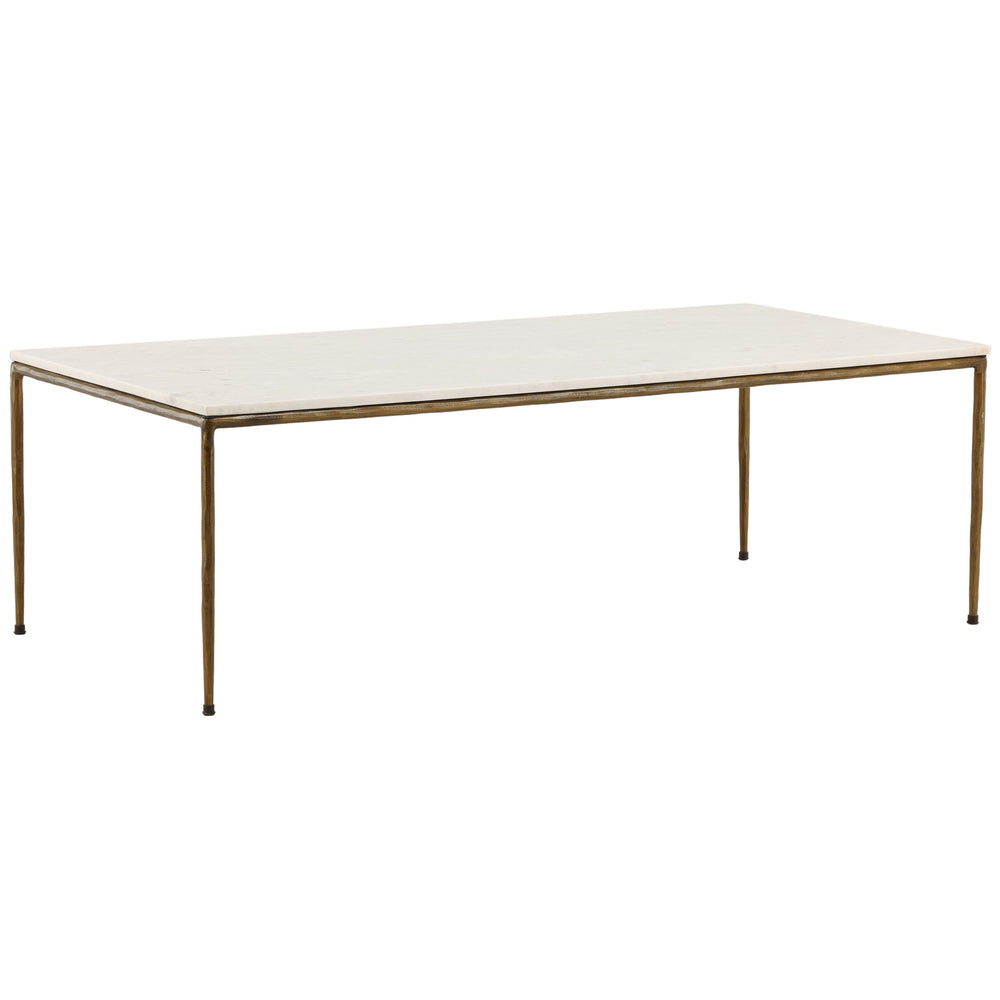 Perugia Coffee Table, White-Furniture - Accent Tables-High Fashion Home