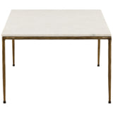 Perugia Coffee Table, White-Furniture - Accent Tables-High Fashion Home