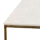 Perugia Coffee Table, White-Furniture - Accent Tables-High Fashion Home