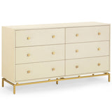 Pesce 6 Drawer Shagreen Dresser by TOV
