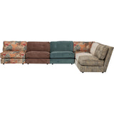 Petra 6 Piece Sectional, Multi