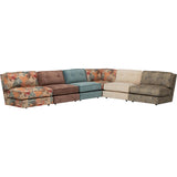 Petra 6 Piece Sectional, Multi