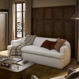 Phaedra 90" Sofa, Nomad Snow by Four Hands-Furniture - Sofas-High Fashion Home