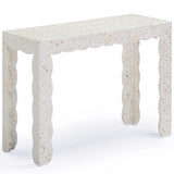 Piara Capiz Shell Console, Natural-Furniture - Accent Tables-High Fashion Home