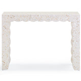 Piara Capiz Shell Console, Natural-Furniture - Accent Tables-High Fashion Home