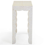 Piara Capiz Shell Console, Natural-Furniture - Accent Tables-High Fashion Home