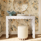Piara Capiz Shell Console, Natural-Furniture - Accent Tables-High Fashion Home