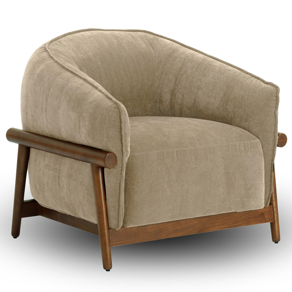 Piedmont Accent Chair, Taupe