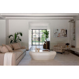 Piedra Cocktail Table, Marble-Furniture - Accent Tables-High Fashion Home