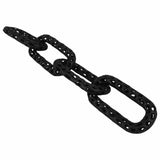 Pierced Metal Link, Black-Accessories-High Fashion Home