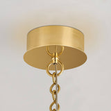 Pietra Pendant, Vintage Brass-Lighting-High Fashion Home