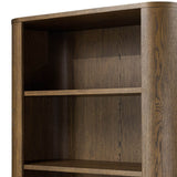 Pilar Bookcase, Almond Oak by Four Hands-Furniture - Storage-High Fashion Home