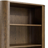 Pilar Bookcase, Almond Oak by Four Hands