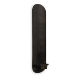 Pilla Wall Mounted Candle Holder Set, Distressed Bronze by Four Hands-Accessories-High Fashion Home