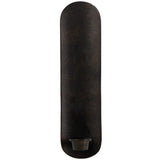 Pilla Wall Mounted Candle Holder Set, Distressed Bronze