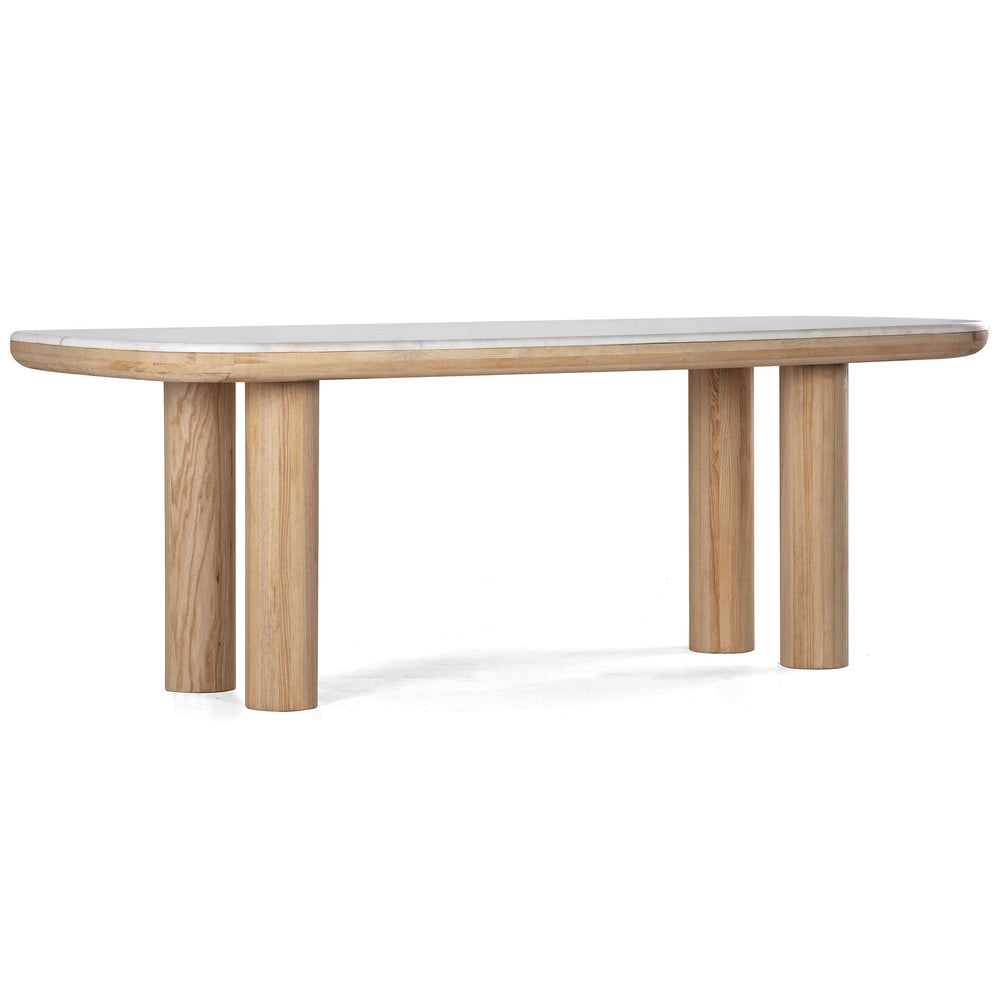 Pillar Rectangular Dining Table, Calm Nature