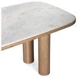 Pillar Rectangular Dining Table, Calm Nature