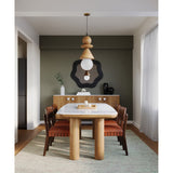 Pillar Rectangular Dining Table, Calm Nature