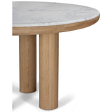 Pillar Round Dining Table, Calm Nature